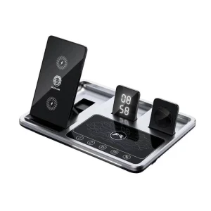 شارژر رومیزی گرین لاین مدل Wireless-Ch station 4 in 1 5 Wireless Ch station 4 in 1 1