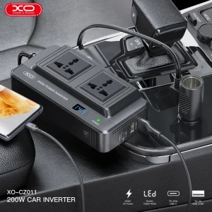 شارژر فندکی 200 وات ایکس او 2 شارژر فندکی 200 وات ایکس او مدل XO-CZ011